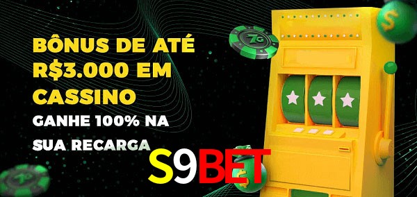 S9BET melhor bônus de depósito